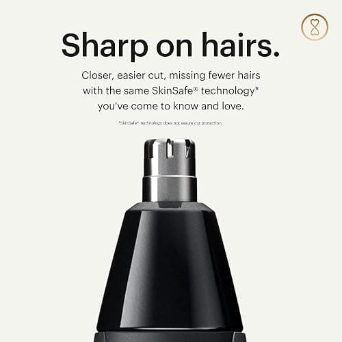 MANSCAPED® The Weed Whacker® 2.0 Electric Nose & Ear Hair Trimmer – 7,000 RPM Precision Tool with Rechargeable Battery, Wet/Dry, Easy to Clean, Improved Stainless Steel Replaceable Blade thumbnail 4