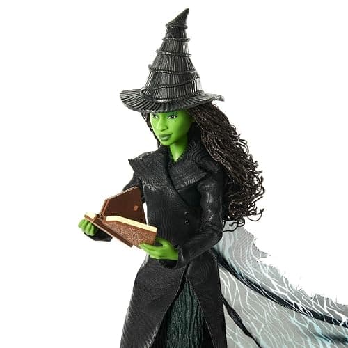 Mattel Universal Pictures' Wicked: for Good Deluxe Elphaba Fashion Doll with Removable Outfit & 4 Accessories, Inspired by The Movie thumbnail 8