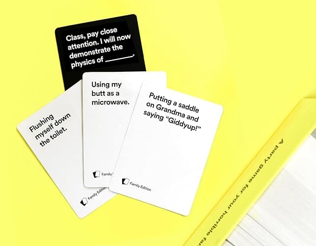 Cards Against Humanity: Family Edition • Ages 8+ • A party game for your horrible family thumbnail 5