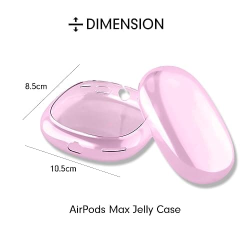 Sonix Protective Case Cover for AirPods Max Headphones | Jelly Series | Jelly Pink thumbnail 7