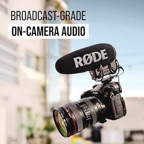 RØDE VideoMic Pro Plus Premium On-Camera Shotgun Microphone Pass Filter, High-Frequency Boost, Pad, Safety Channel for Filmmaking, Content Creation and Location Recording (VMPRPLUS) thumbnail 4