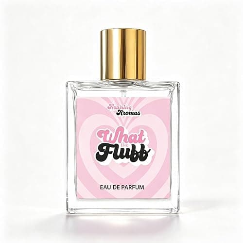Nuvirox What The Fluff Perfume, Marshmallow Vanilla Eau de Parfum Spray, Soft Creamy Scent - Image 1