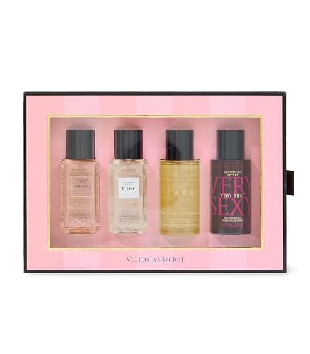 Victoria's Secret Fine Fragrance Mini Mist Gift Set, 4 Piece, Assorted Scents - Image 1