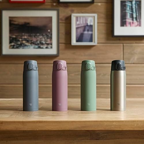 Zojirushi SM-VH95-GM GoCafe Insulated Stainless Steel Mug, 32-Ounce (.95 liter), PFAS-free & BPA-free thumbnail 5