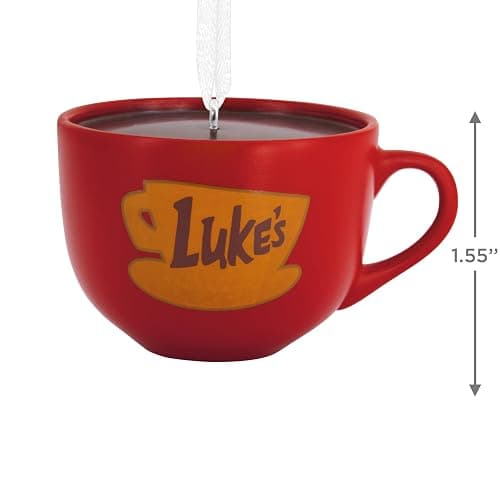 Hallmark Gilmore Girls Luke's Coffee Mug Christmas Ornament thumbnail 3
