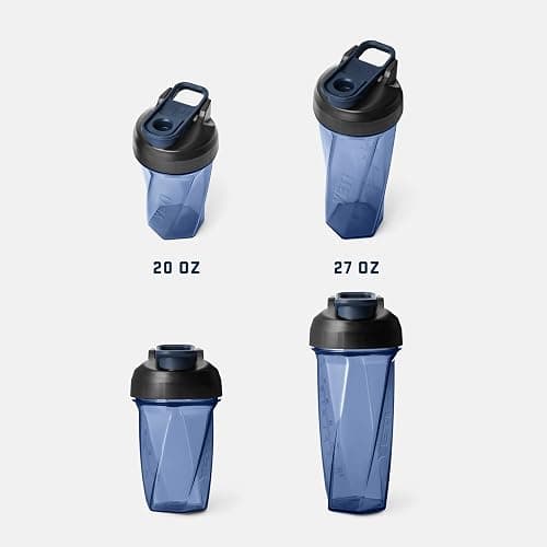YETI Yonder Helimix Vortex Blender Shaker Bottle Holds up to 27oz | No Blending Ball or Whisk | USA Made | Portable Pre Workout Whey Protein Drink Shaker Cup | Dishwasher Safe, Charcoal thumbnail 9