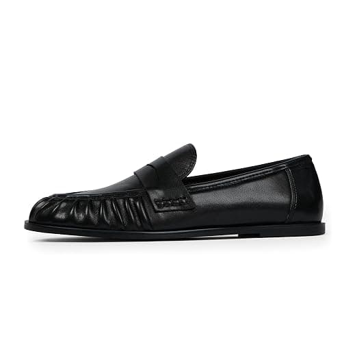 QIY Penny Loafers for Women Flats Shoes Women Dressy Comfortable Moccasins Womens Slip on Loafers Shoes Comfortable Work Flats - Image 1