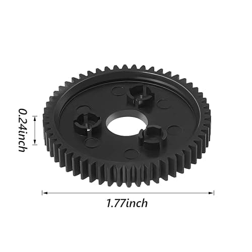 Sumind 5 Pieces 54T 0.8 32 Pitch Plastic Spur Gear Compatible with 4 x 4 VXL Rally VXL HPS HPI RC Car and Boat thumbnail 3