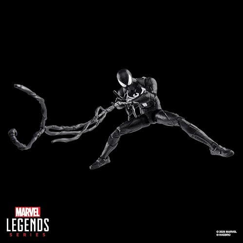 Marvel Legends Series Gamerverse Peter Parker Black Suit, Spider-Man 2 Video Game-Inspired Collectible 6 Inch Action Figure thumbnail 6