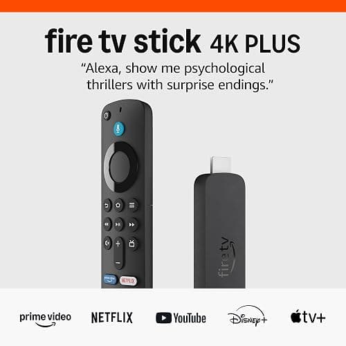 Amazon Fire TV Stick 4K Plus (newest model) with AI-powered Fire TV Search, Wi-Fi 6, stream over 1.8 million movies and shows, free & live TV thumbnail 8
