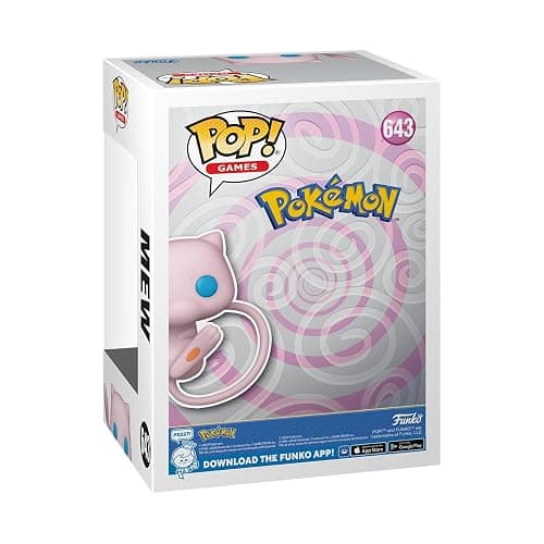 Funko POP! Games: Pokemon - Mew - Collectable Vinyl Figure - Gift Idea - Official Merchandise - Toys For Kids & Adults - Model Figure for Collectors and Display thumbnail 3