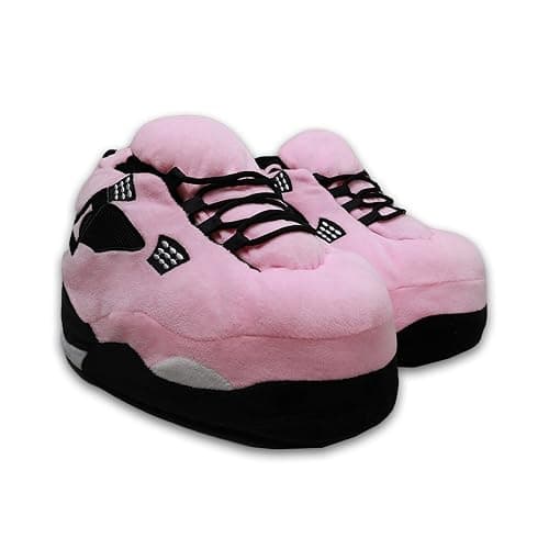WSOARLQ Plush Sneaker Slippers, 17 Styles-Quiet Soles (No Waking Loved Ones), Anti-Slip Dry Indoor, Cozy for Cold Days, US 8-12 Unisex - Image 1
