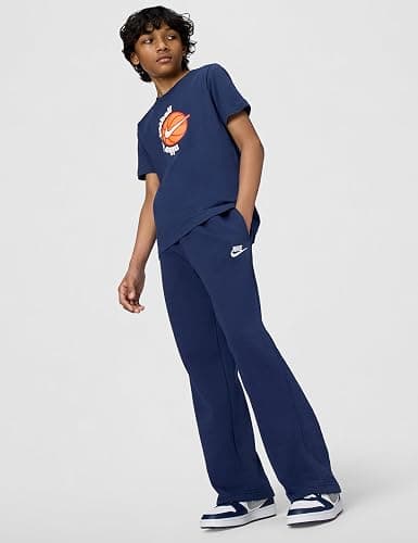 Nike Unisex Big Kids' Sportswear Loose Open-Hem Pants - Boys and Girls thumbnail 4
