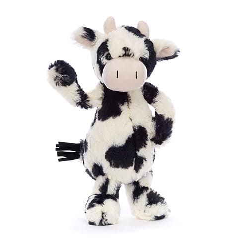 Jellycat Bashful Calf Stuffed Animal, Medium 12 inches - Farmyard Plush Toy - Classic Children's Gift thumbnail 2
