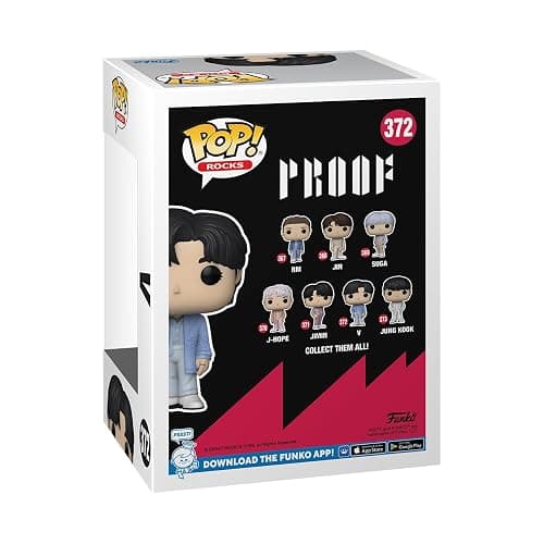 Funko Pop! Rocks: BTS - V - Vinyl-Sammelfigur - Geschenkidee - Offizielle Handelswaren - Spielzeug Für Kinder und Erwachsene - Music Fans - Modellfigur Für Sammler und Display thumbnail 3