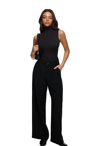 REORIA Women Fall Sleeveless Tank Tops Offic Casual Going Out Vest Clothes thumbnail 6