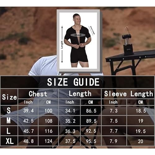 GYMAPE Mens Short Sleeve Onesie Pyjama Henley Jumpsuit Stretchy Cotton Ramper with Buttons thumbnail 7