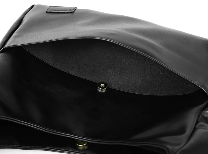 Women Tote Handbags Chic Vegan Leather Tote Bag Purse Stylish Casual Trendy Large Soft Shoulder Bag thumbnail 3