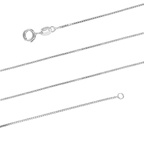 925 Sterling Silver Orchid Flower Necklace Pendant with 18" Box Chain, Nickle Free Hypoallergenic for Sensitive Skin, Island Tropical Jewelry with Gift Box thumbnail 5