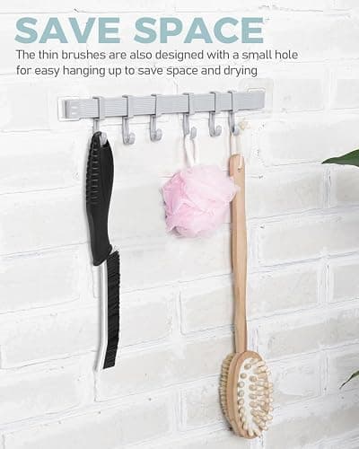 SXhyf Crevice Cleaning Brush - Grout Scrub Brush, House Cleaning Supplies, Gap Cleaning Tools, Home Essentials, Gifts for Women Men, Hard Bristle Crevice Cleaner Brush for Household Use, Bathroom thumbnail 8