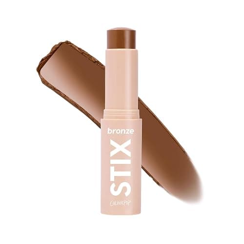 ColourPop Cream Bronzer Stick - Blendable Cream Contour & Glowy Summer Makeup with a Natural, Matte Finish - Buildable Formula for Shimmer-Free, Sun-Kissed Warmth - Shell Beach (0.28 oz) - Image 1