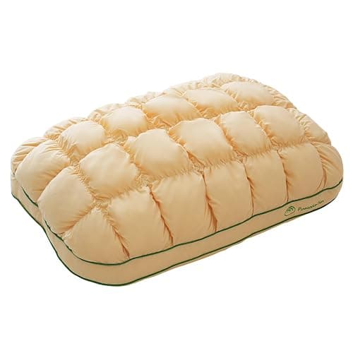 YOUR MOON Fluffy Support Bed Pillow Queen Size, Luxury Hotel Quality Bed Pillows for Side Sleeper, Super Soft Premium Down Alternative Filling Pillow for Sleeping (Yellow) - Image 1