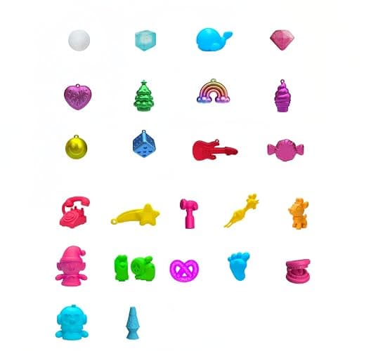Christmas Advent Calendar 2025-24 Days of Sensory Surprises - Squishy Toys with Fun Shapes and Textures 24 Doh Toys in One Calendar thumbnail 3