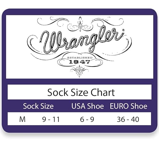 Wrangler Women's Ladies Western Boot Socks 3 Pair Pack thumbnail 2