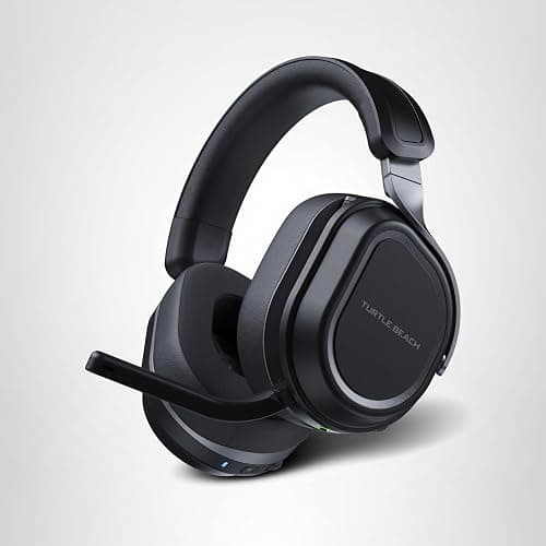 Turtle Beach Stealth 700 Gen 3 Wireless Multiplatform Amplified Gaming Headset for PS5, PS4, PC, Mobile – 60mm Drivers, AI Noise-Cancelling Mic, Bluetooth, 80-Hr Battery, Dual Transmitters – Black thumbnail 13