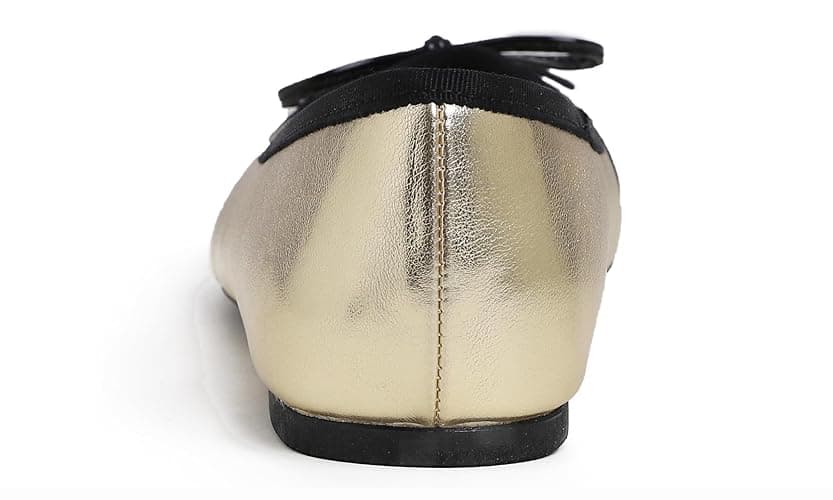 Feversole Women's Fashion Bow Tie Fashion Dress Ballet Flat,Ballerina a Punta Tonda per Donna thumbnail 5