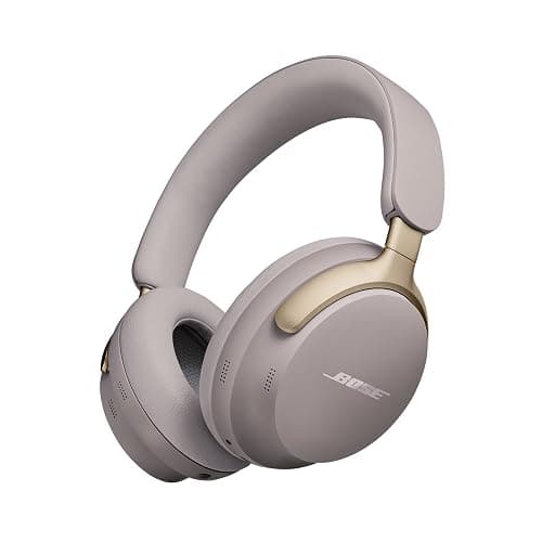 Bose QuietComfort Ultra Wireless Noise Cancelling Over-Ear Headphones - Sandstone, Base - Image 1
