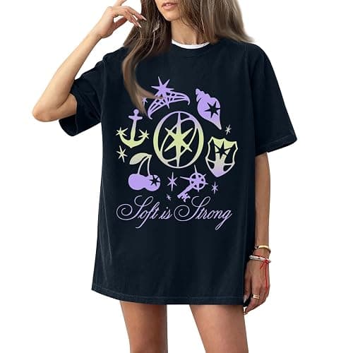Katseye Shirt Women Katseye The Beautiful Chaos Tour Music Tshirts Vintage Concert Graphic Tee Band Music Merch thumbnail 4