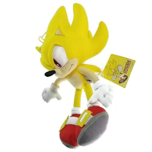 Sonic The Hedgehog Great Eastern GE-8958 Plush - Super Sonic, 12" thumbnail 3