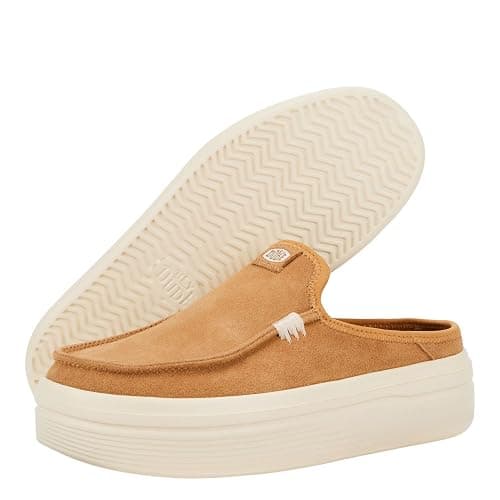 HEYDUDE Women's Austin Lift Platform Mule | Casual Slip-On Shoes | Lightweight, Comfortable, Stylish Everyday Footwear thumbnail 4