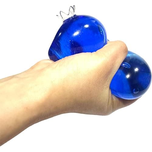 Silicon Taba Clear Blueberry Squishy , Big Jumbo Mochi Squishy Toy for Adults Children Portable Rubber Slow Spring Back Design Deformable Squeeze Stress Reliever thumbnail 6