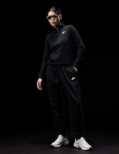 Nike Women's Sportswear Club Fleece Mid-Rise Oversized Sweatpants thumbnail 7