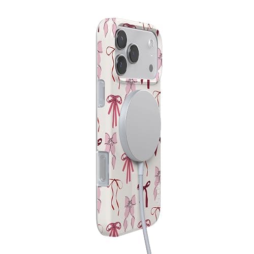 Casely iPhone 17 Pro Case | Lover Girlie | Pink Bows | Compatible with MagSafe | Classic Ultra Slim Design thumbnail 7