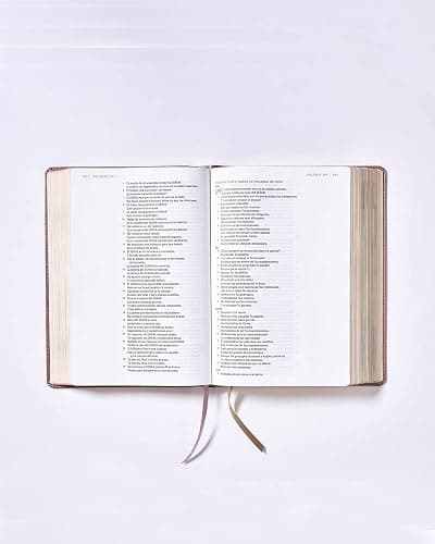 NBLA, Santa Biblia, Ama a Dios Grandemente, Interior a cuatro colores Leathersoft, Oro Rosa, Comfort Print (Spanish Edition) thumbnail 5