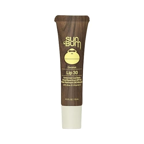 Sun Bum SPF 30 Lip Balm Sunscreen | Broad Spectrum Moisturizing Sunblock with Aloe & Vitamin E | Hawaii 104 Act Compliant (Octinoxate & Oxybenzone Free) | 0.5 oz - Image 1