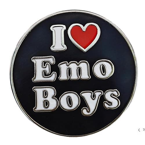 Ficsowy Enamel Pin - Emo Badge, Party Favors and Gift Items Gift for Men Woman - Image 1