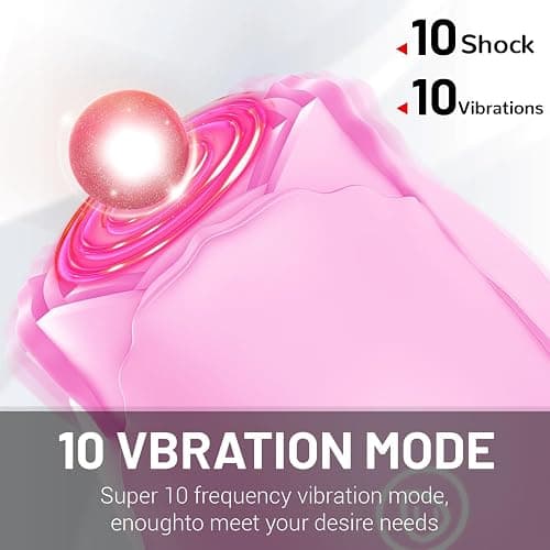 Enhanced 10 Mode 2026 New Purple Roses Flower Toy for Women, Whisper-Quiet & Waterproof Design Toys (Pink) thumbnail 2