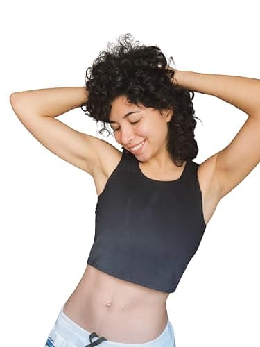 Wonababi Patented Side Zipper Chest Binder, Flat Pro Trans Binder with Both Side Zipper - Image 1