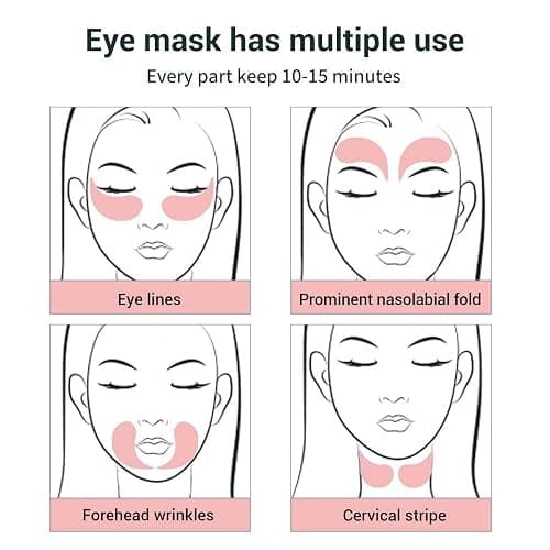 AKARY Eye Patches Rose Hydra-Gel Eye Mask Sheet Lady Skin Care Pad Remove Fine Lines Smooth Repair the Eyes Skin, Under Eye Gel for Moisturizing and Relieving, Firm the Look of the Eye Area thumbnail 6