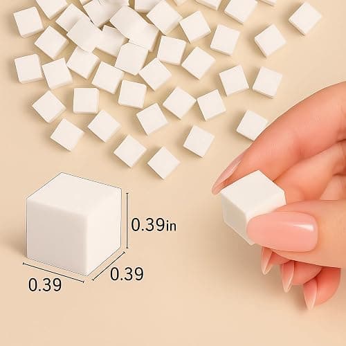 150PCS Nail Sponges for Ombre Nail Art with 1 Grab Pen – Gradient Nail Art Tool Set with Storage Case – DIY Nail Design Accessories for Salon & Home Use thumbnail 3