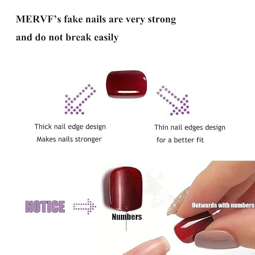 MERVF Almond Press on Nails Medium Fake Nails Light Green Glue on Nails Glitter Swirls Lines Design Press ons Sparkle Solid Color Stiletto Acrylic False Nails Glossy 24pcs thumbnail 6