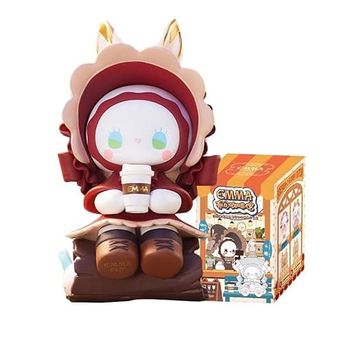 Emma Coffee Shop Series Blind Box Action Figures Mystery Box Cute Random Toys Birthday Gifts Christmas Collectible Toy for Desktop Ornaments,1PC - Image 1