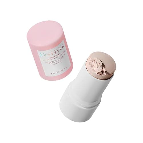 SKIN1004 Poremizing Quick Clay Stick Mask, Facial Clay Mask for Pores, Centella Clay Stick for Pore Minimizing, Pink Pore Mud Mask for Sebum Control, Korean Skin Care, 0.95 oz / 27g - Image 1