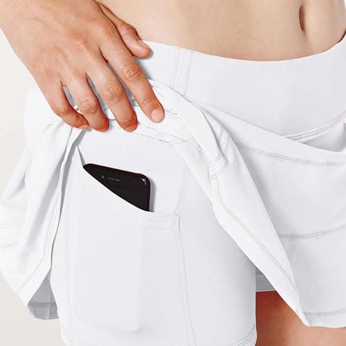 MCEDAR Athletic Tennis Golf Skorts Skirts for Women with Pocket Workout Running Sports Pleated Skirts Casual thumbnail 3