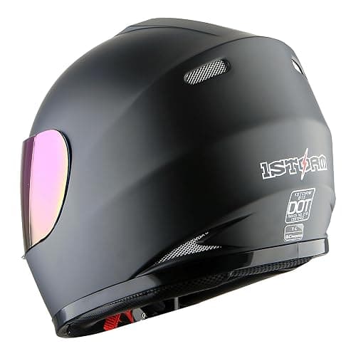 WOW Motorcycle Full Face Helmet Street Bike BMX MX Youth Kids: HKYB15 thumbnail 5