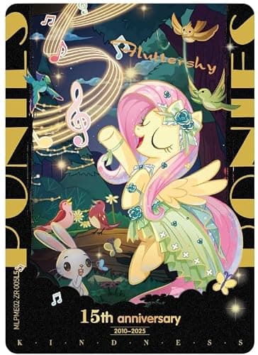 KAYOU My Little Pony Friendship Eternal Trading Cards – Moon Edition Series 2 – 24 Packs, 192 Cards – Anniversary Celebration Edition – English Booster Box thumbnail 8